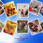 13.animatori copii, clown clownita, clon cu baloane