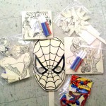 crafturi si activitati la petrecerea cu spiderman