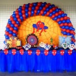 decoratii petrecere spiderman