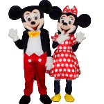 mascote disney de inchiriat