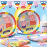 accesorii de petrecere peppa pig, decoratiuni petrecere peppa pig
