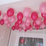 baloane cu heliu pe tavan petreceri