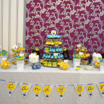 candy bar cu minioni, candy bar tematica minioni