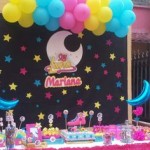 candy bar petrecere soy luna, decor candy bar petrecere soy luna