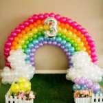 decor din baloane colorat