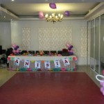 decoratiuni din baloane sala de botez