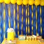 idei decor petrecere cu minion