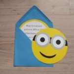 invitatie party minioni