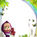 invitatie petrecere masha si ursul..