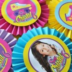 rozete din hartie decor petrecere soy luna