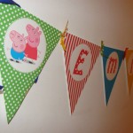 stegulete decor la petrecere peppa pig