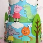 tort petrecere peppa pig, torturi peppa pig