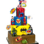 tort petrecere super eroi
